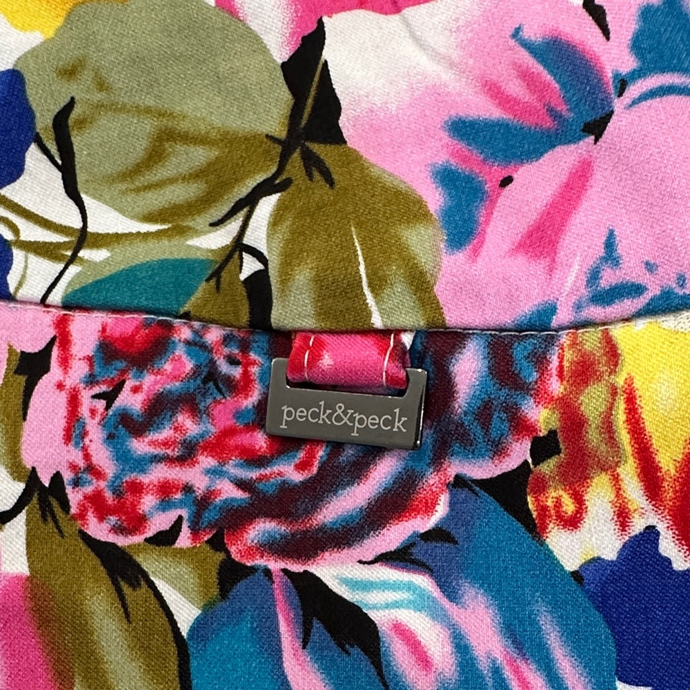 Peck & Peck Colorful Floral Leggings - Picture 3 of 5